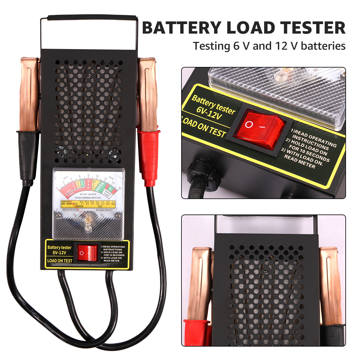 Car Battery Load Tester 6V-12V - Battery Load Tester 评论和价格