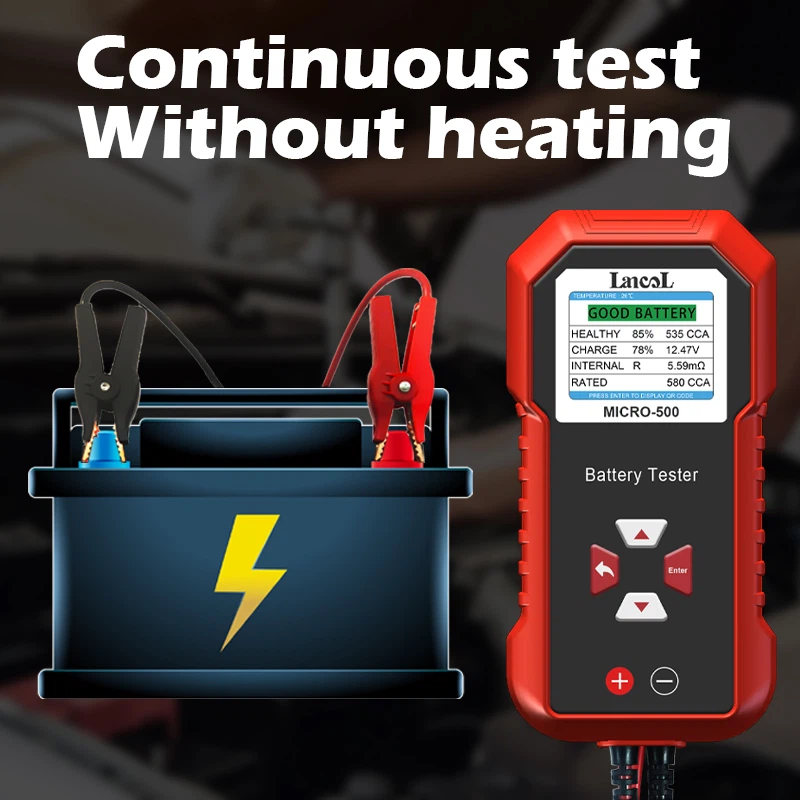 Lancol Micro 500 12V 24V Car B - Battery Load Tester 评论和价格