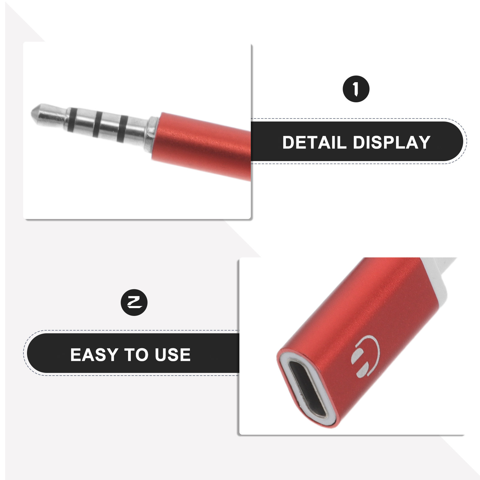 15Pcs Headphone Jack Adapter M - Transmission Jack Adapter 评论和价格