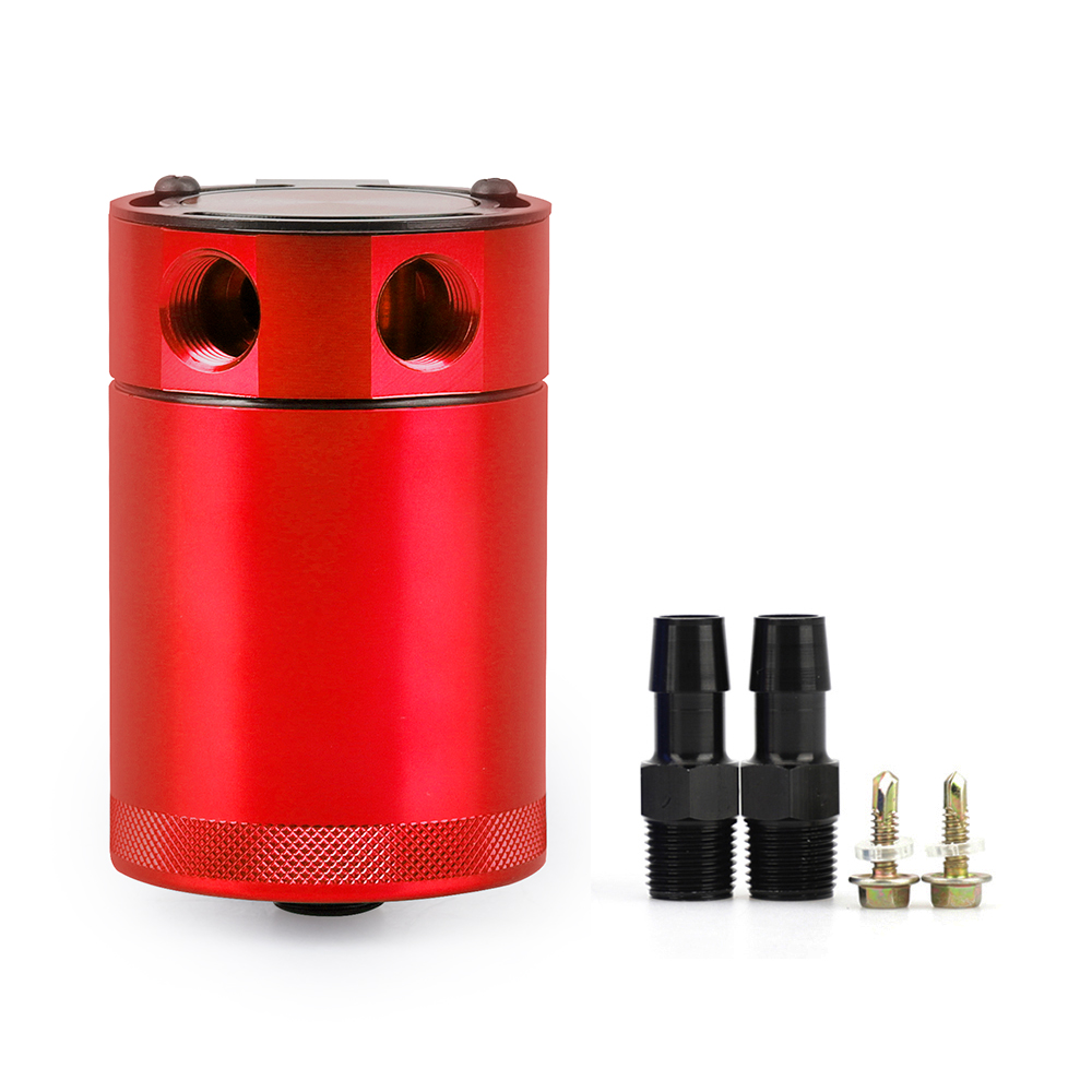 Oil Catch Can Baffled Aluminum - Oil Drain Tank 评论和价格