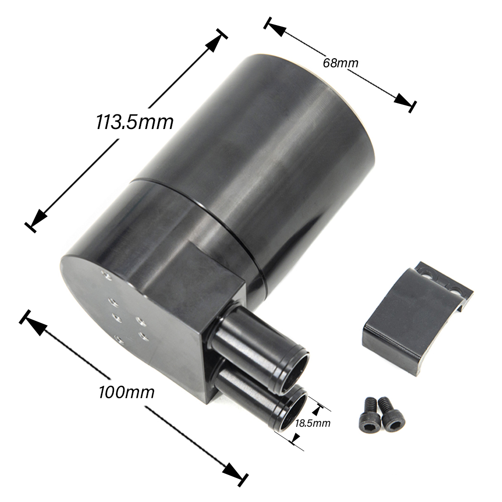 Billet Oil Catch Can Reservoir - Oil Drain Tank 评论和价格