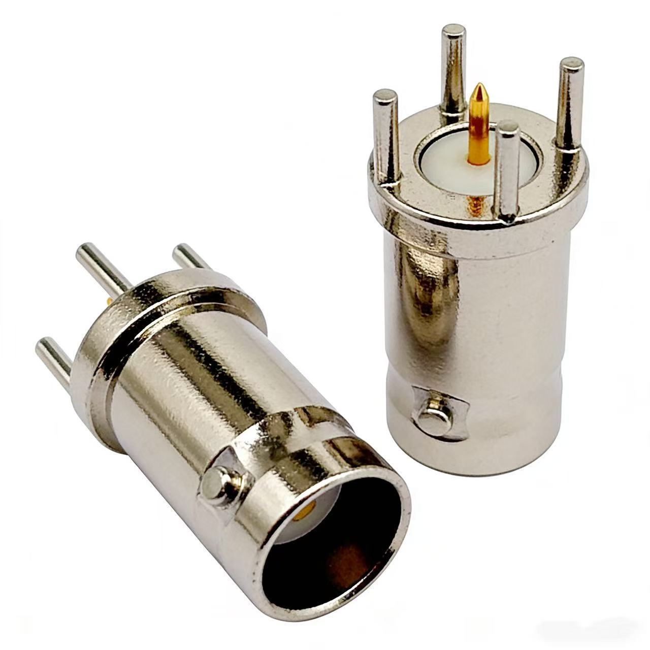 5PCS 50Ω BNC Female Q9 PCB Mou - Transmission Jack Adapter 评论和价格