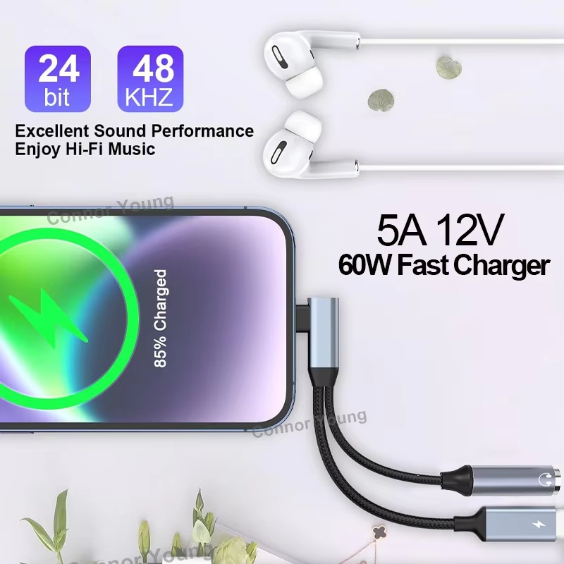 OTG 2 in 1 Elbow Usb Type C to - Transmission Jack Adapter 评论和价格