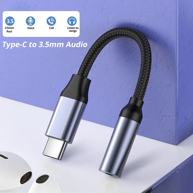 USB Type C To 3.5mm Aux Adapte - Transmission Jack Adapter 评论和价格