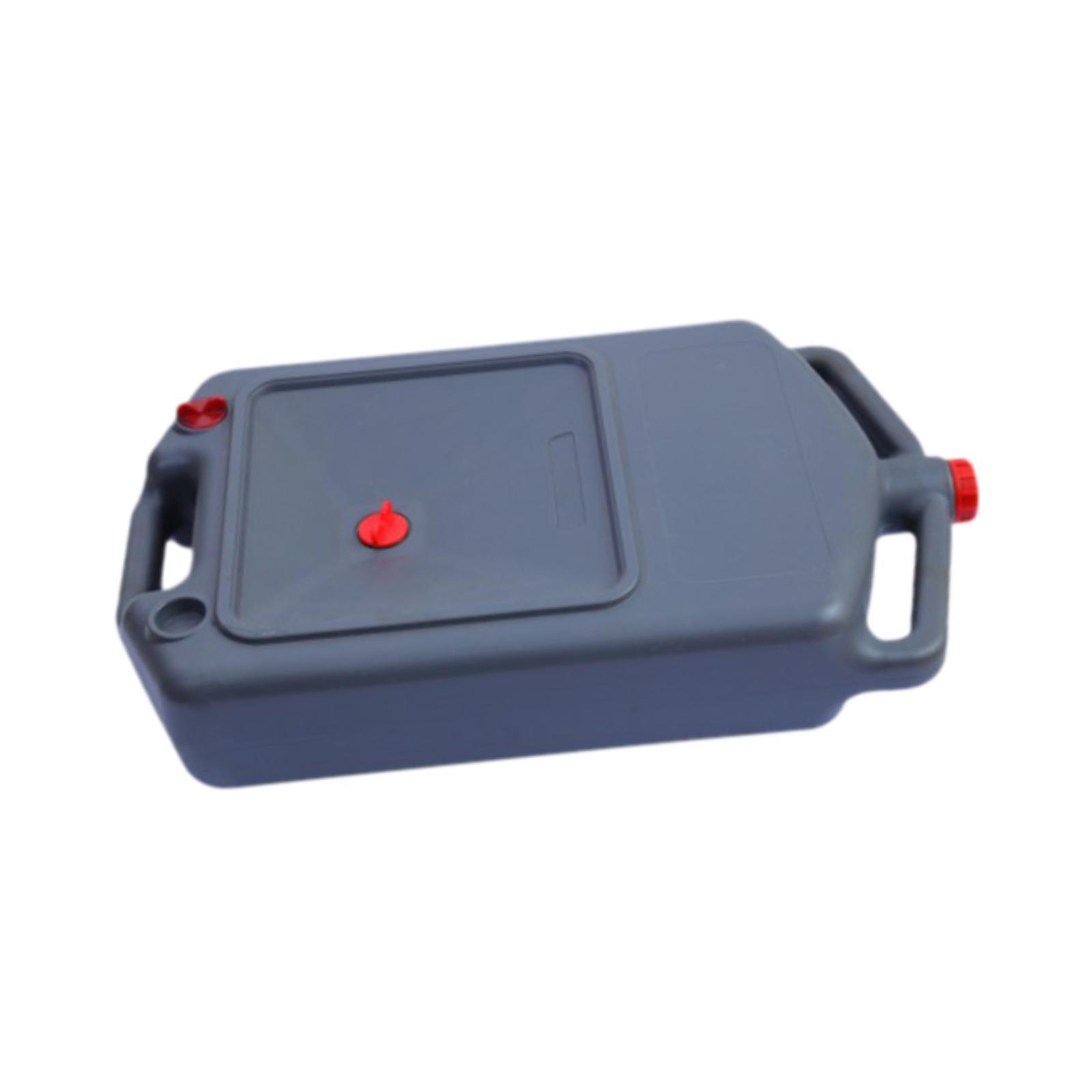 Oil Drain Can 12L Fluted Colle - Oil Drain Tank 评论和价格
