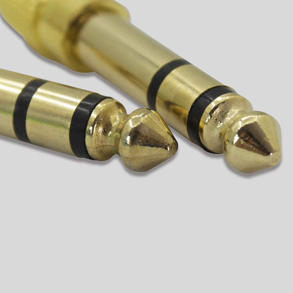 2Pcs 3.5mm to 6.5mm Headphone  - Transmission Jack Adapter 评论和价格